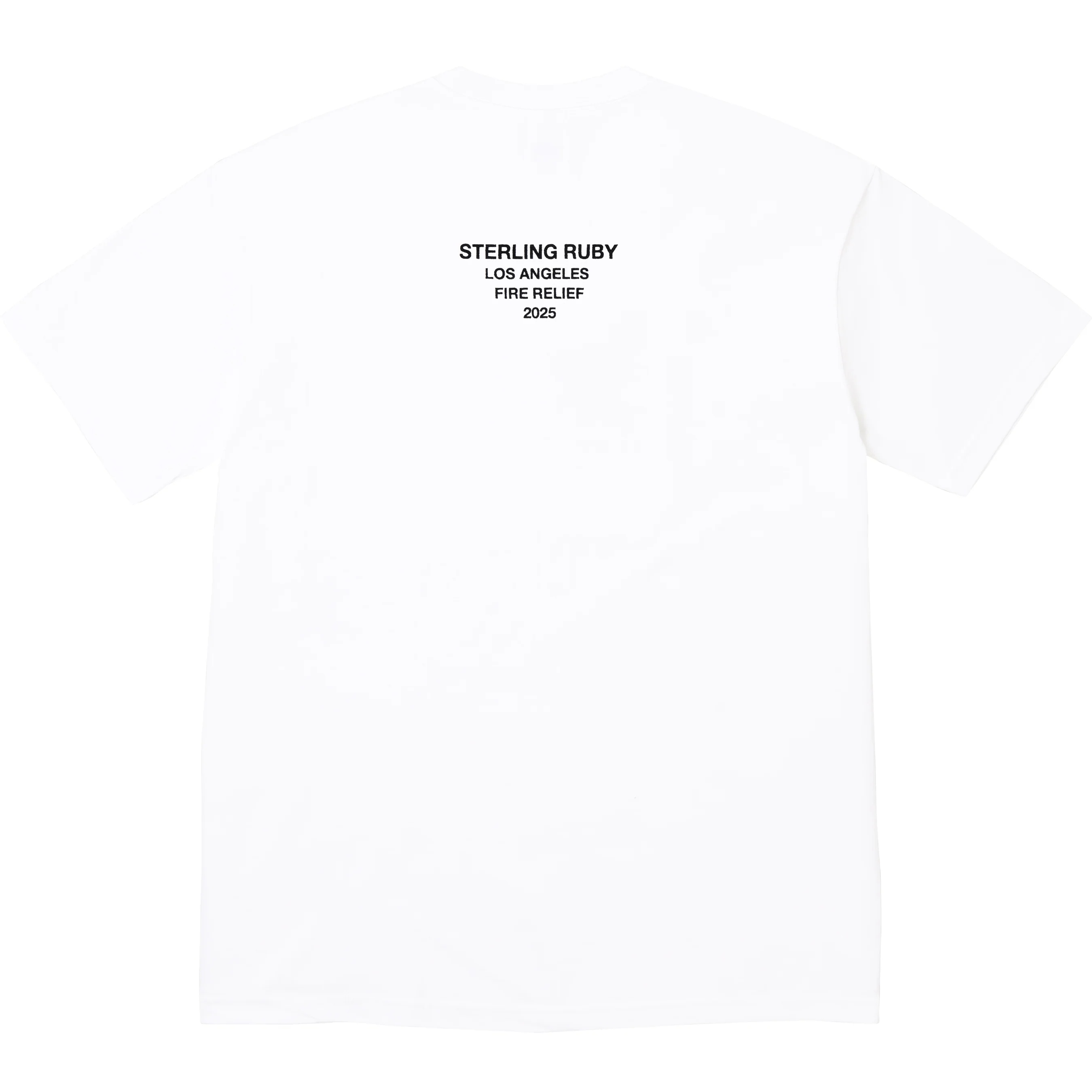 Los Angeles Fire Relief Box Logo Tee view 2